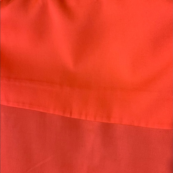 J Brand Neon Orange/Pink Zipper Collar Tank Top - Picture 7 of 8